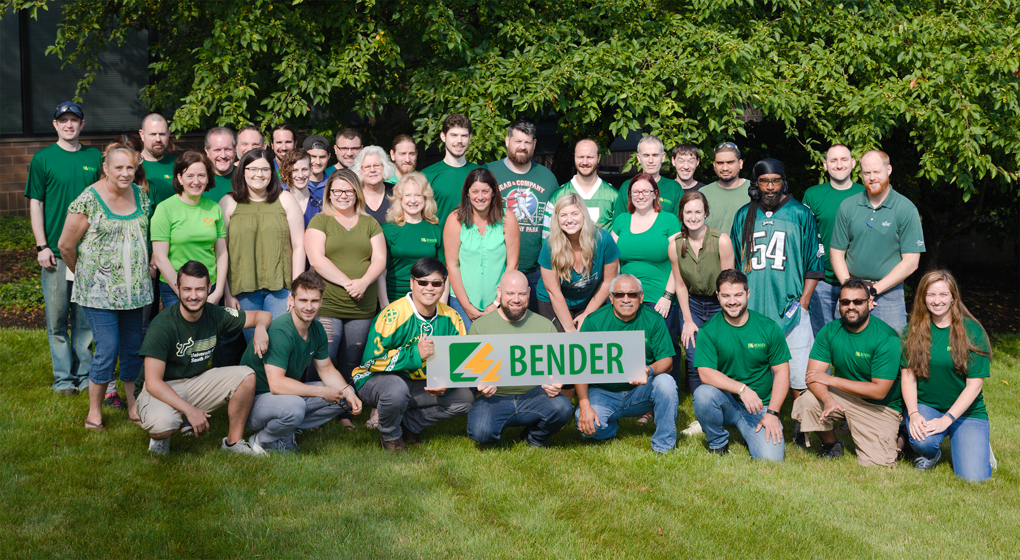 Bender Inc. team celebrating!
